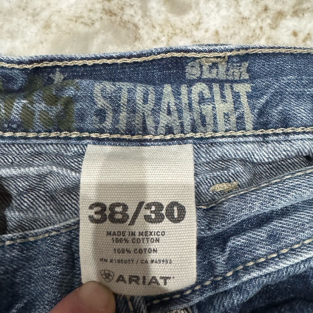 Ariat Men's Blue Straight Jeans
